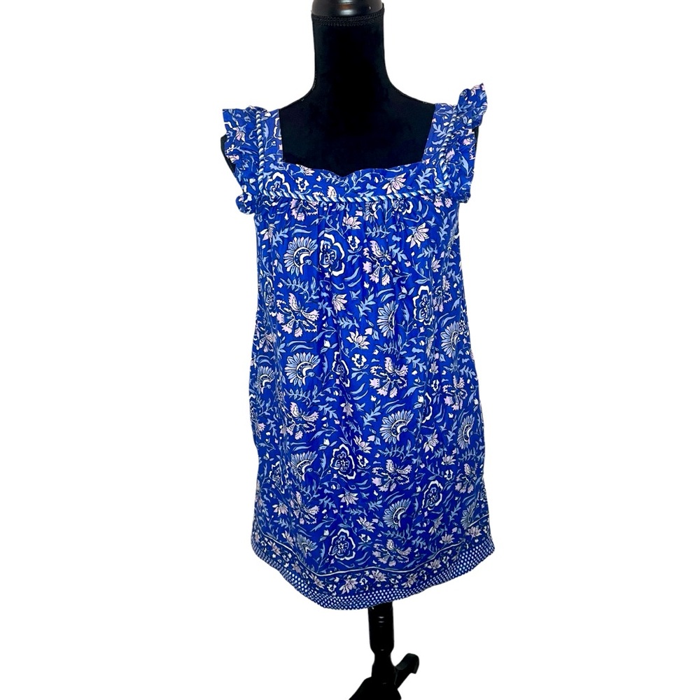 Vineyard Vines Blue Floral Dress